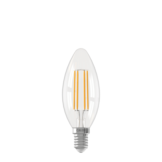 Calex Smart LED Bulb - E14 - Filament - B35 - Clear
