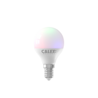 Calex Smart LED Bulb - E14 - P45 - 4.9W - RGB - White - Dimmable