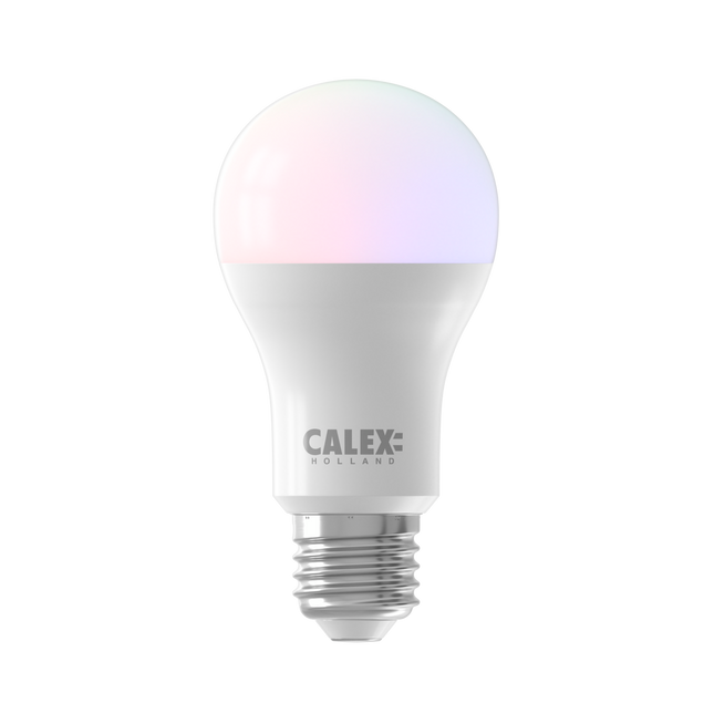 Calex Smart LED Bulb - E27 - A60 - 9.4W - RGB - White - Dimmable