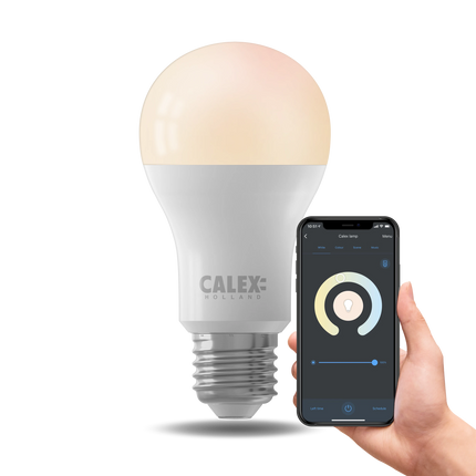 Calex Smart LED Bulb - E27 - A60 - White - 9.4W