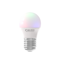 Calex Smart LED Bulb - E27 - P45 - 4.9W - RGB - White - Dimmable