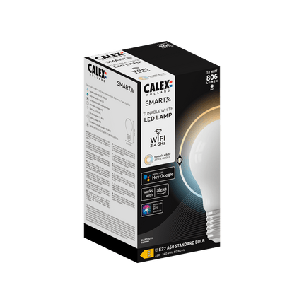 Calex Smart LED Bulb - Filament - A60 - Softline - E27 - 7.5W