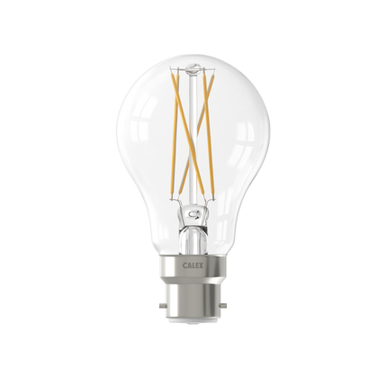 Calex Smart LED Bulb - Filament - B22 - A60 - Clear - 7W