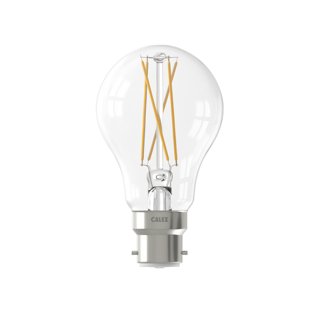 Calex Smart LED Bulb - Filament - B22 - A60 - Clear - 7W