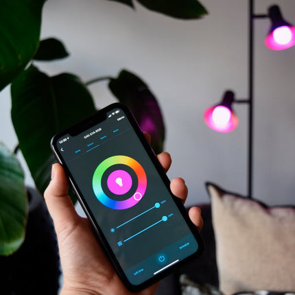 Calex Smart LED Bulb - Filament - E14 - P45 - 7W - RGB