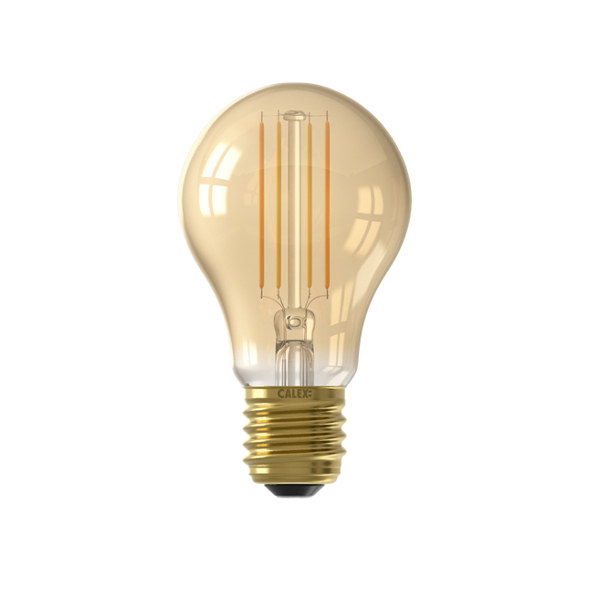 Calex Smart LED Bulb - Filament - E27 - A60 - Gold - 7W - Dimmable