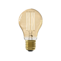 Calex Smart LED Bulb - Filament - E27 - A60 - Gold - 7W - Dimmable