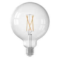 Calex Smart LED Bulb - Filament - E27 - G125 - Clear - 7.5W - CCT