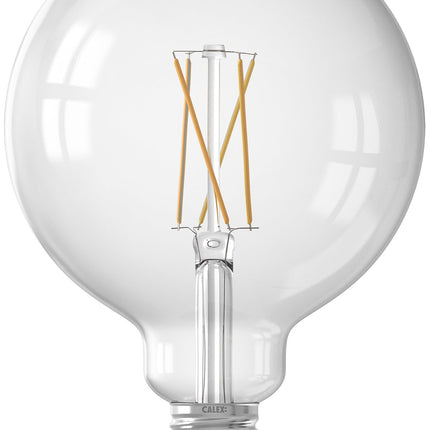 Calex Smart LED Bulb - Filament - E27 - G125 - Clear - 7.5W - Dimmable