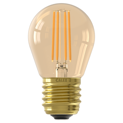 Calex Smart LED Bulb - Filament - E27 - P45 - Gold - 4.9W - Dimmable