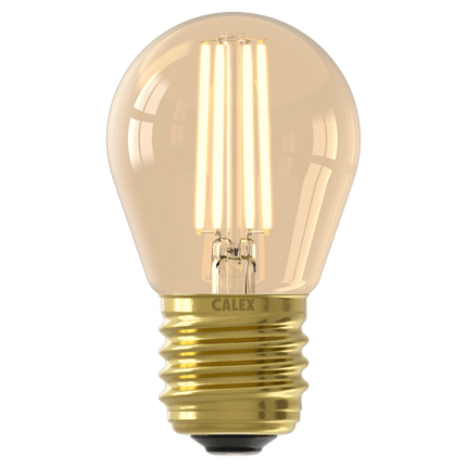 Calex Smart LED Bulb - Filament - E27 - P45 - Gold - 4.9W - Dimmable