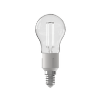 Calex Smart LED Bulb - Filament - P45 - Clear - E14 - 4.5W - CCT