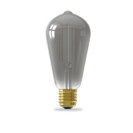 Calex Smart LED Bulb - Filament - ST64 - Smokey - E27 - 7W - Dimmable