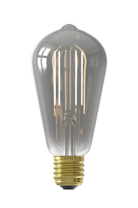 Calex Smart LED Bulb - Filament - ST64 - Smokey - E27 - 7W - Dimmable
