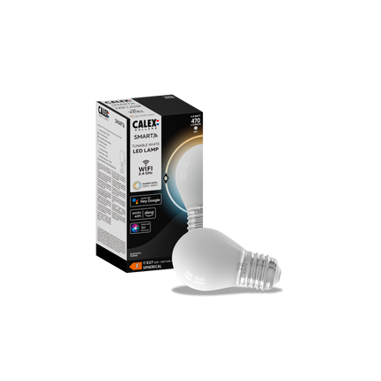 Calex Smart LED Bulb Softline - Filament - E27 - P45 - 4.9W