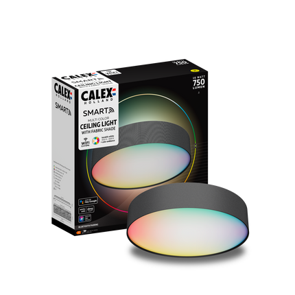 Calex Smart LED Ceiling Lamp - 30cm - RGB - CCT - 16W