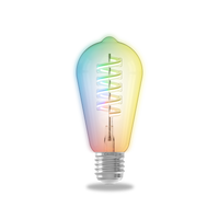 Calex Smart LED Filament Lamp – E27 – RGB + Warm Wit