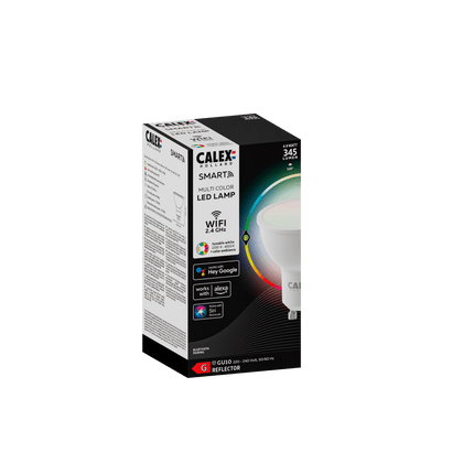 Calex Smart LED Lamp - GU10- Reflector - RGB+Warm White - 5W
