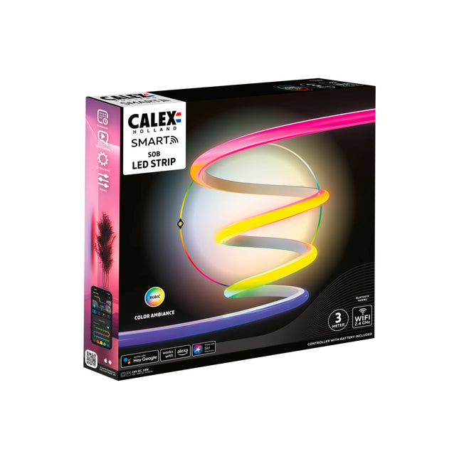 Calex Smart LED Strip – 3M – RGBIC