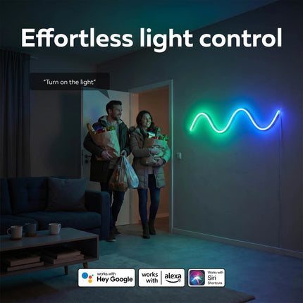 Calex Smart Neon Flex Strip Light - 2m - RGBIC
