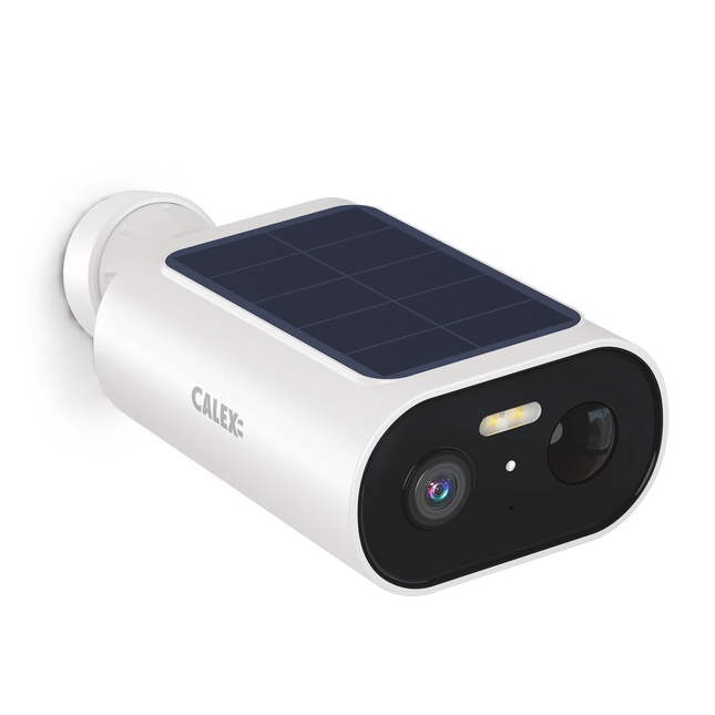 Calex Smart Outdoor Camera – Solar – 3MP – White