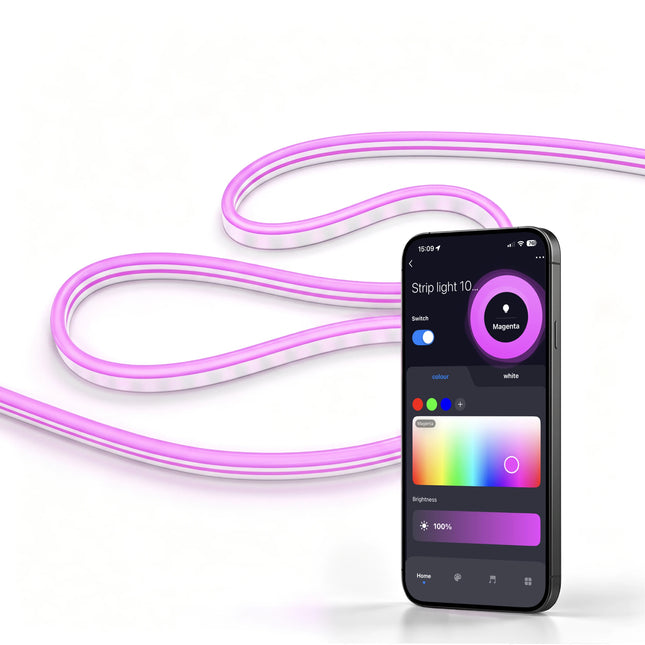 Calex Smart Outdoor LED Strip 10m – RGB + CCT