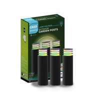 Calex Smart Lampadaires 24v - Lot de 3 - RGB + CCT