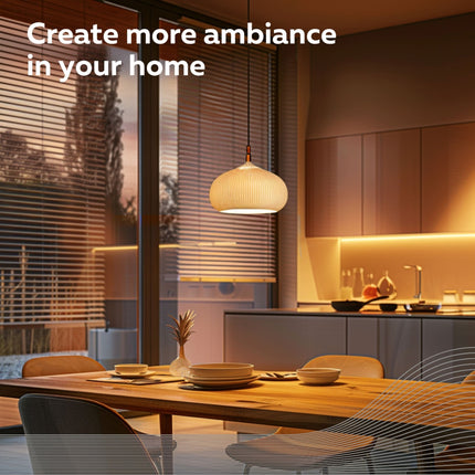 Calex Smart Spiral LED Bulb - E27 - A60 - CCT - Gold