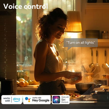 Calex Smart Spiral LED Bulb - E27 - G95 - CCT - Gold