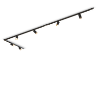 Calex Smart Tracklight 3M - 6x Smart GU10 Spots - RGB + CCT - Black