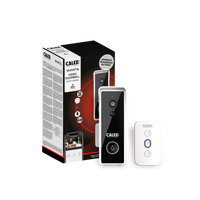 Calex Smart Video Doorbell - 2K - Wireless - Black