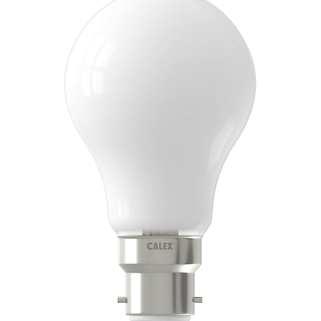Calex Softline LED Lamp - B22 - A60 - White - 7.5W - Dimmable