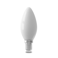 Calex Softline LED-Lampe - E14 - B35 - Weiß