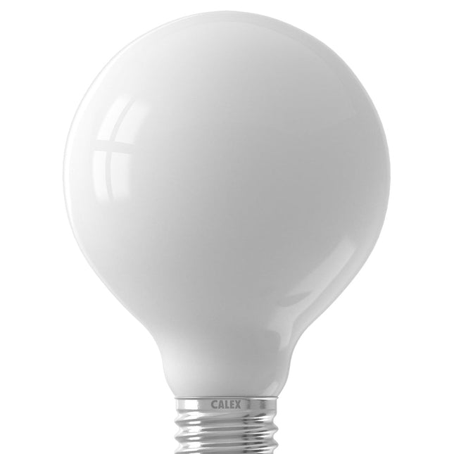 Calex Softline LED Lamp - E27 - G80 - White - 7W
