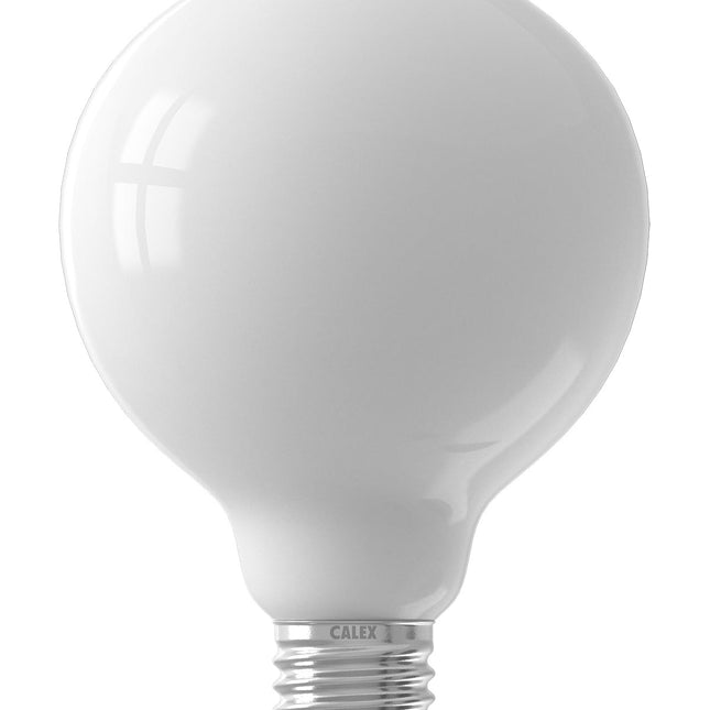 Calex Softline LED Lamp - E27 - G95 - White - 9W - Dimmable