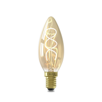 Calex Spiralfilament-LED-Lampe - E14 - B35 - Gold