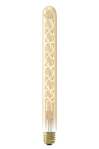 Calex Spiralfilament-LED-Lampe - E27 - T32 - Gold - 3,8W - Dimmbar