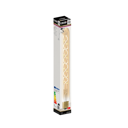 Calex Spiral Filament LED Lamp - E27 - T32 - Gold