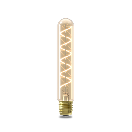 Calex Spiral Filament LED Lamp - E27 - T32 - Gold