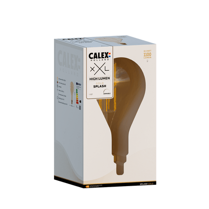 Calex Splash Bulb - E27 - Filament - Gold