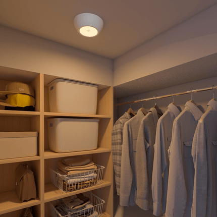Calex Spot On Sensor Ceiling Light - Wireless-Outdoor-Battery operated