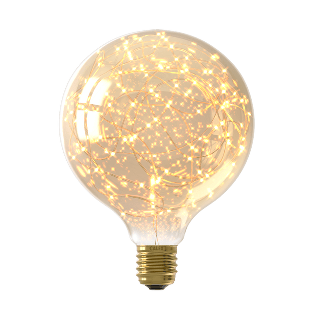 Calex Star LED Lamp - E27 - G125 - Gold - 1.5W