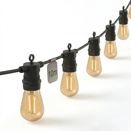 Calex String light 10M - Warm White - 10 bulbs