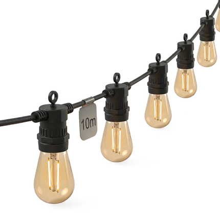 Calex String light 10M - Warm White - 10 bulbs