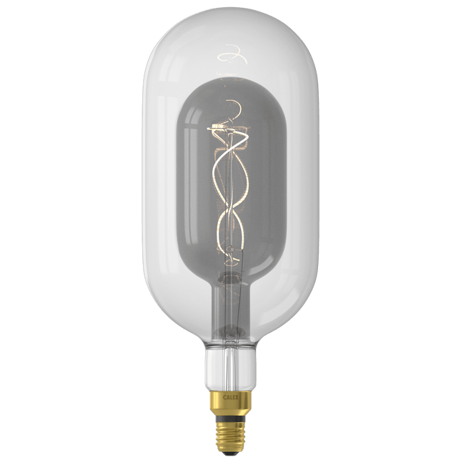 Calex Sundsvall - E27 - Filament - Titanium -WarmWhite- 3W - Dimmable
