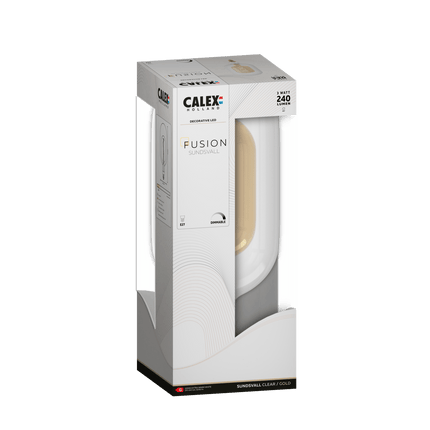 Calex Sundsvall - E27 - Filament - WarmWhite - Clear/Gold