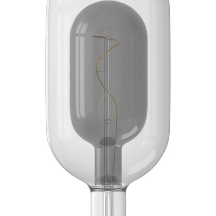 Calex Sundsvall LED Lamp - E27 - Clear/Titanium - 3W - Dimmable