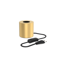 Calex Tischleuchte rund - E27 - Gold