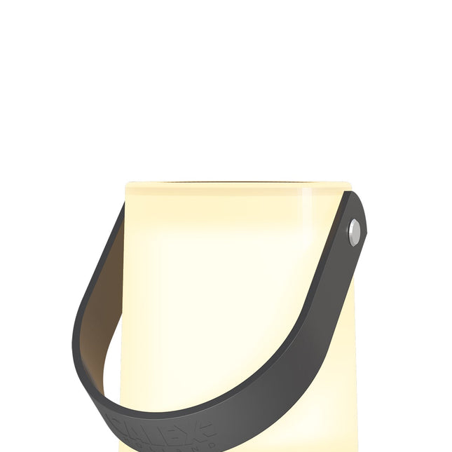 Calex Table Lamp Round - White - Handle