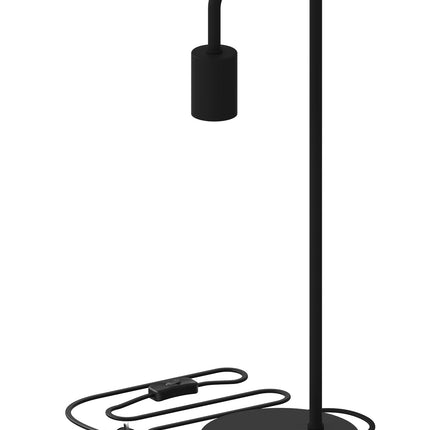 Calex Table Lamp U-line - E27 - Black - 1.5m cable